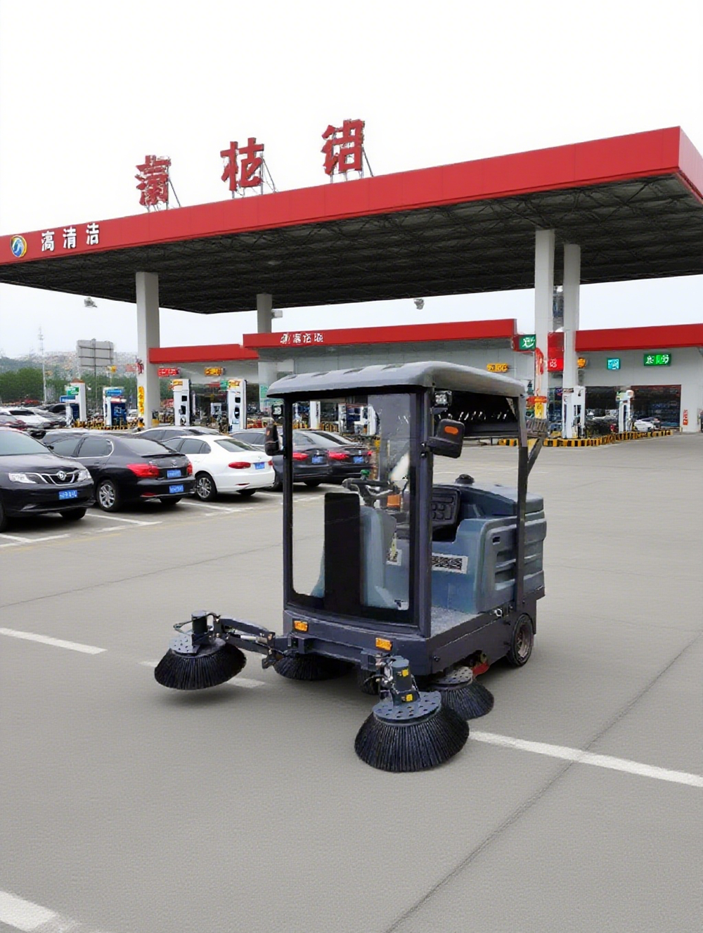 大金豆--新款五刷智能驾驶式扫地车